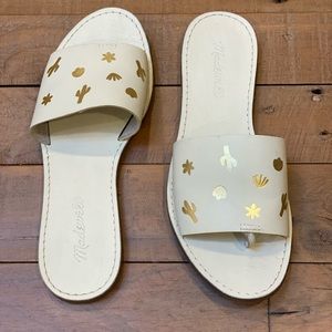 Madewell Slide Cactus Embossed Edition Size 7